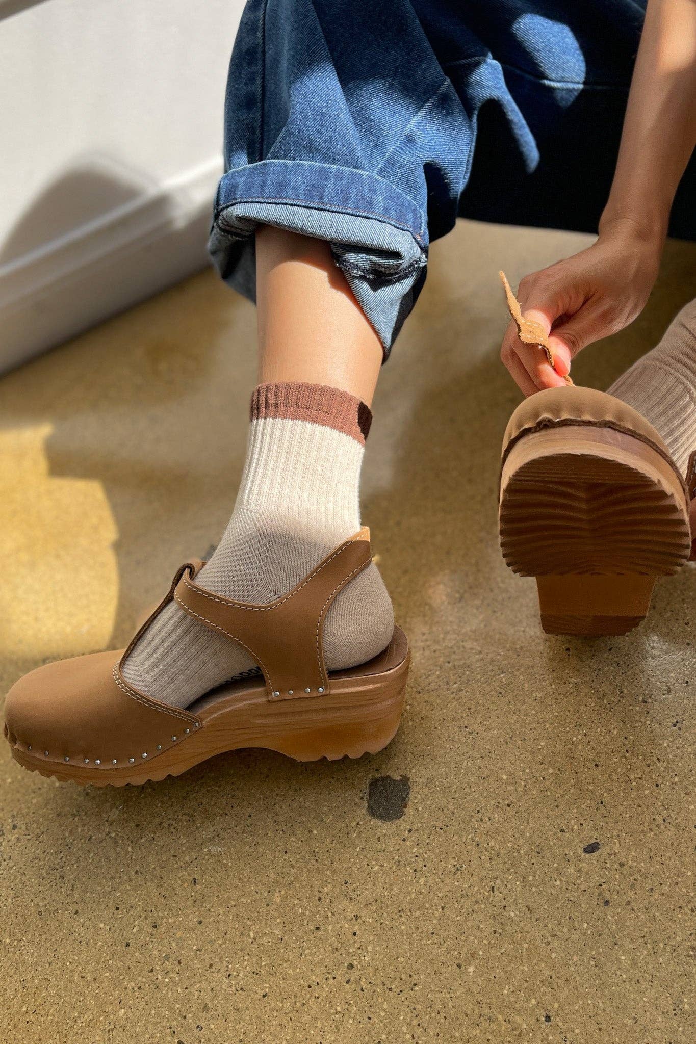 Color Block Girlfriend Socks - Image 15