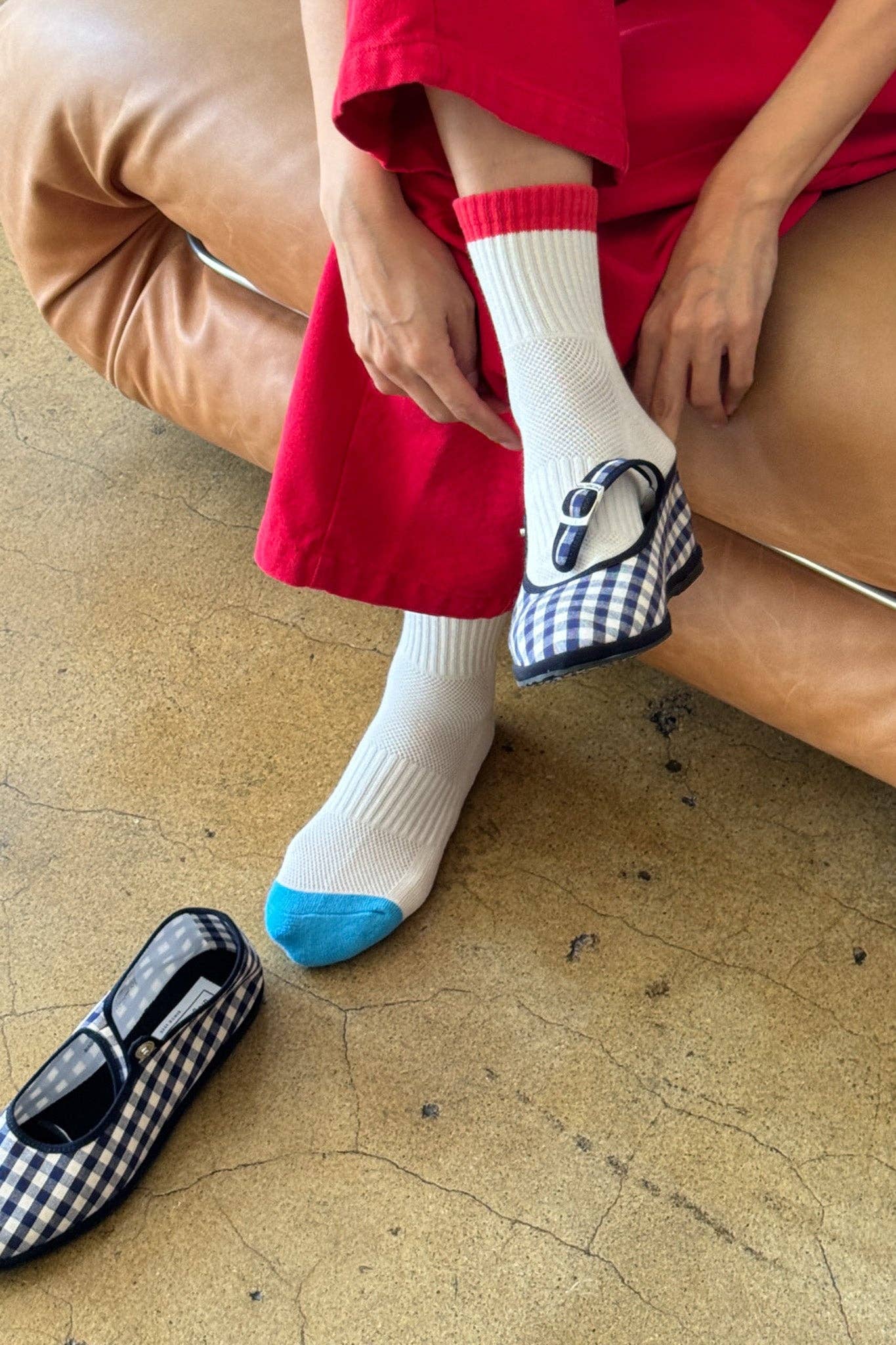 Color Block Girlfriend Socks - Image 20