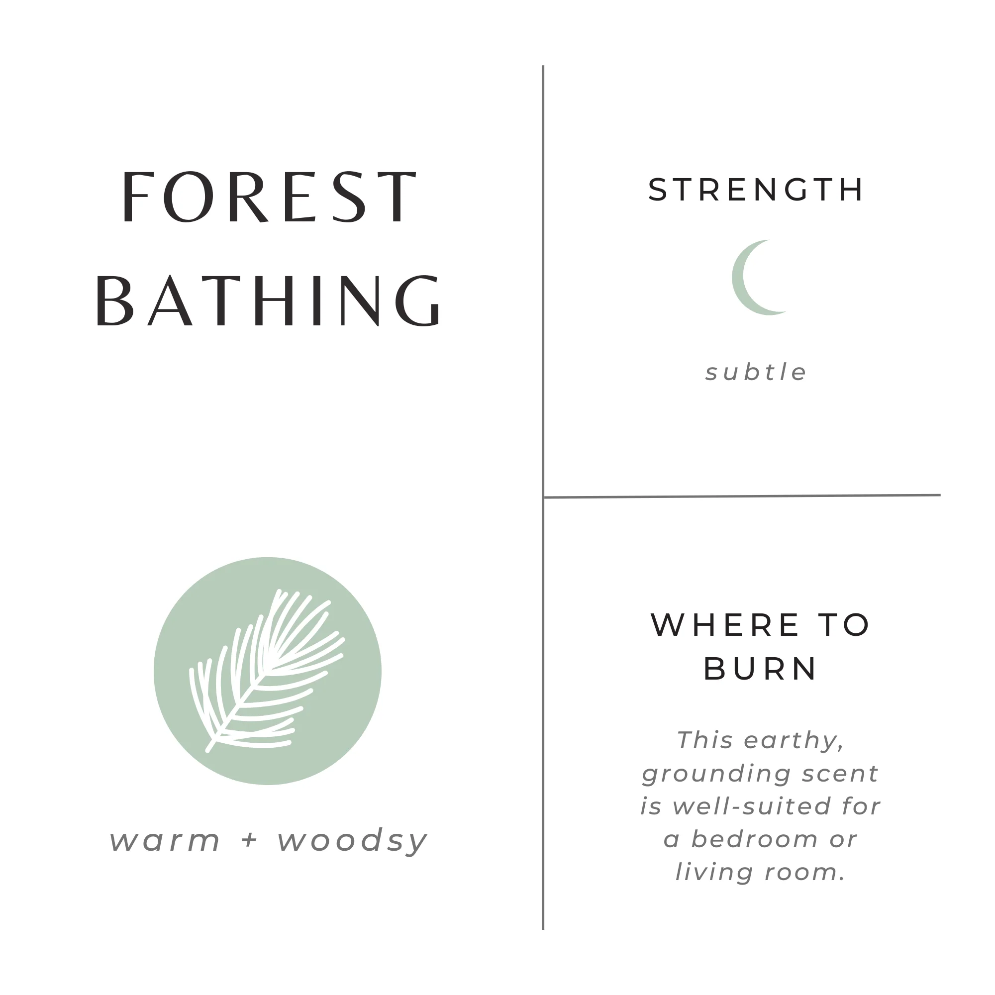 Forest Bathing Candle - Image 3