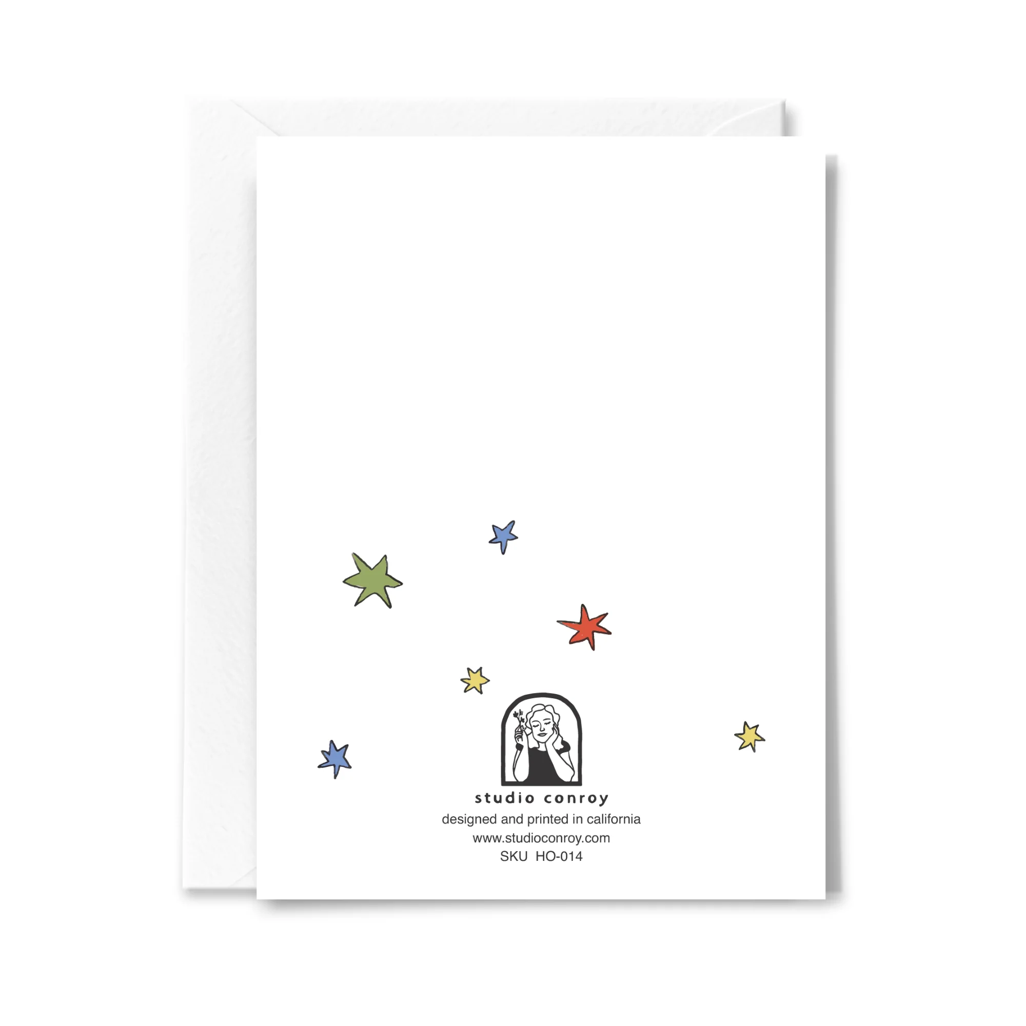 Happy Holidays Scarf Card - Image 2