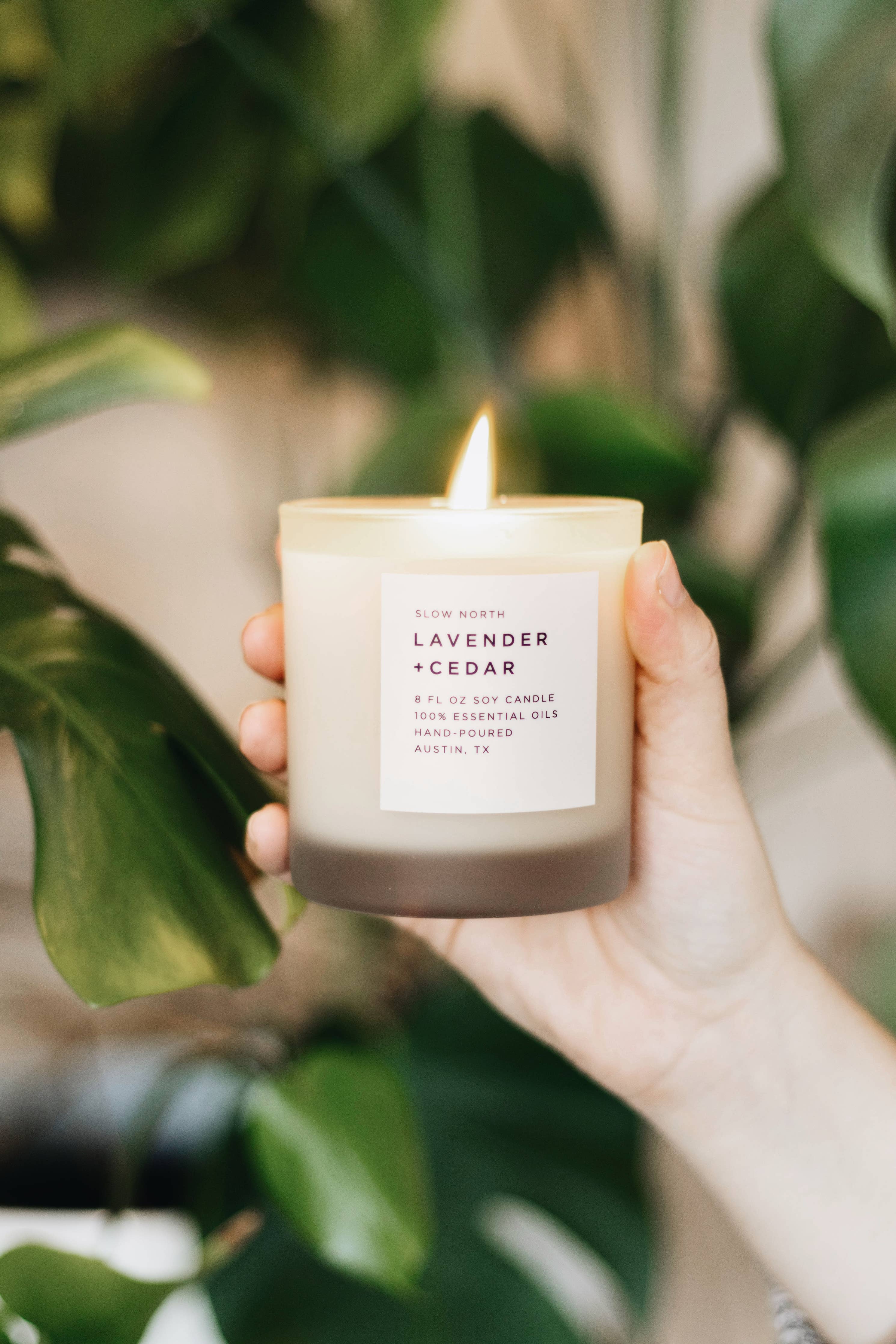 Lavender + Cedar Candle - Image 5