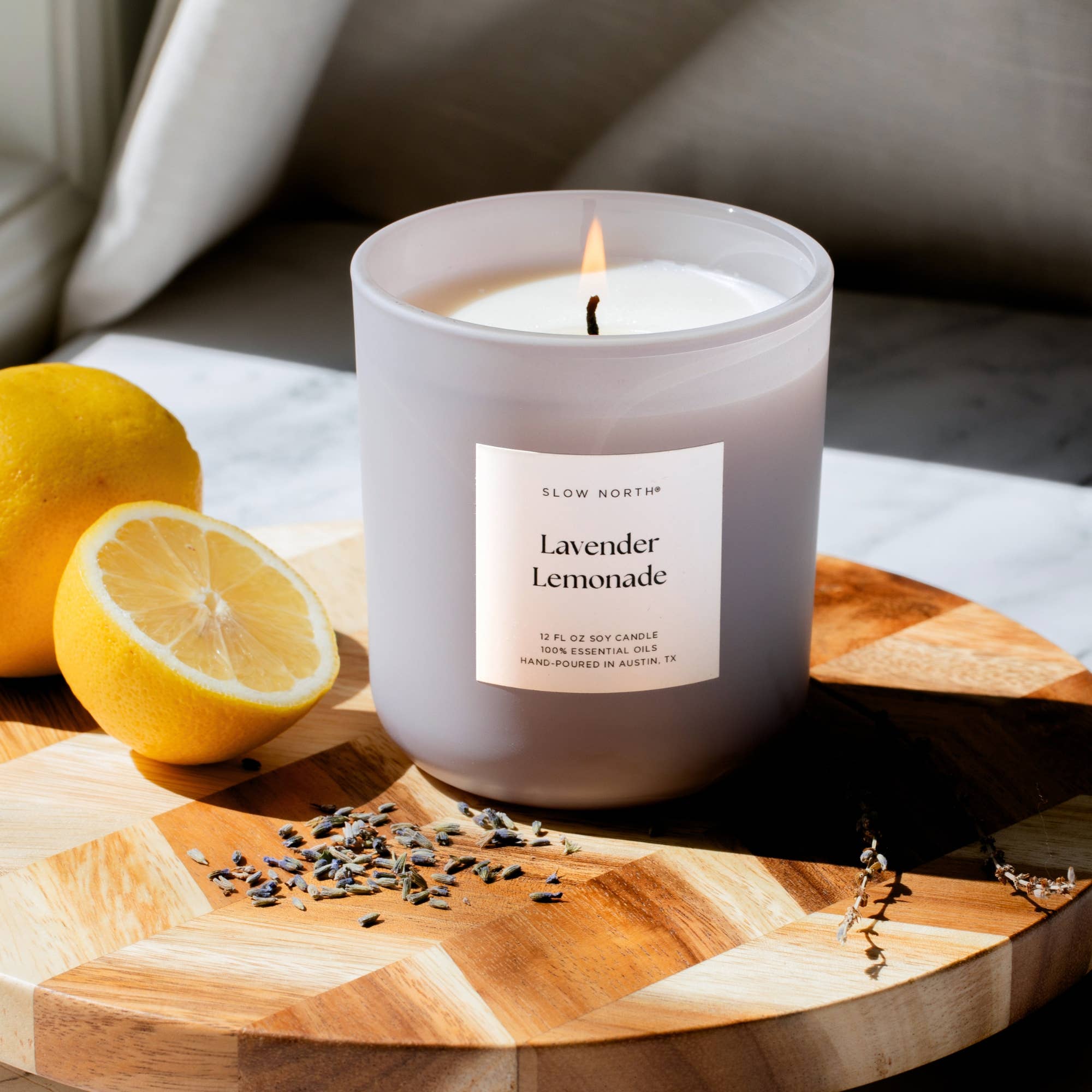 Lavender Lemonade - Limited Edition Summer Candle | Picnic - Image 3