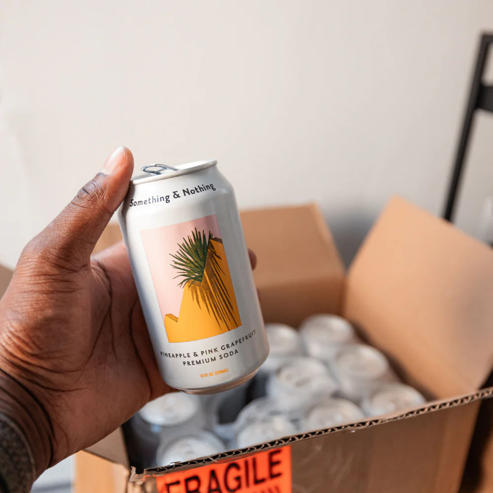 Pineapple & Pink Grapefruit Premium Soda (Case of 12) - Image 3