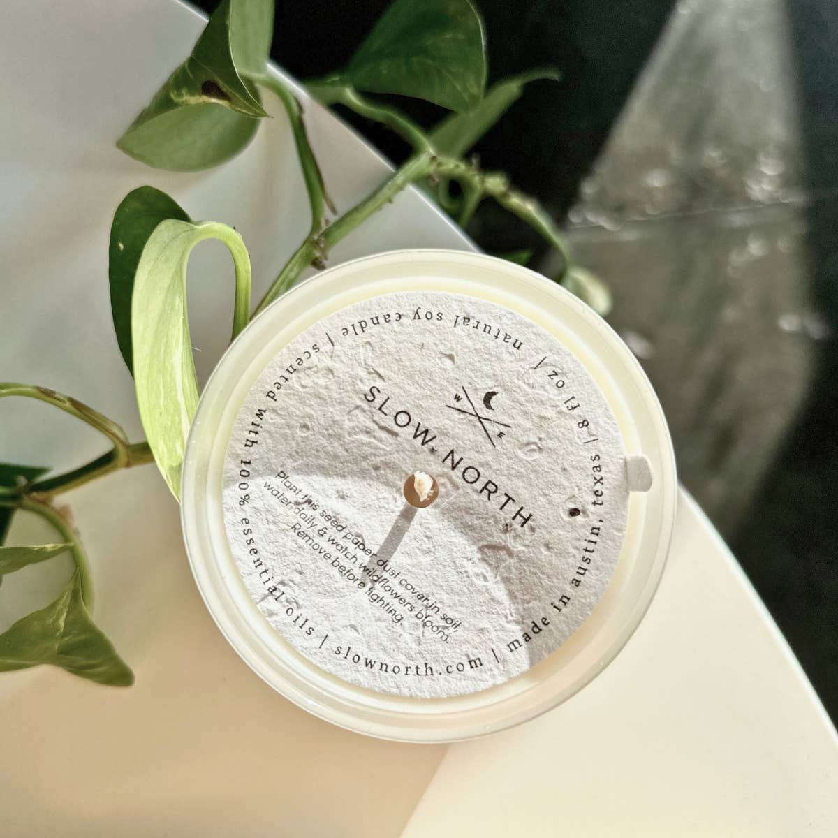 Rosemary + Lemon - Non-Toxic Candle - Spring Gift - Image 4