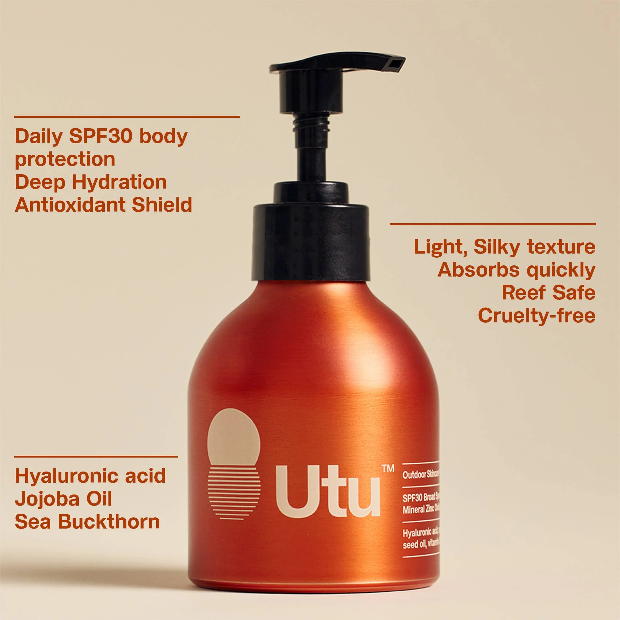 SPF30 Moisturizing Body Sunscreen - Image 3